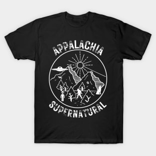 Supernatural Appalachia - UFOs, Sasquatch, and skinwalkers T-Shirt